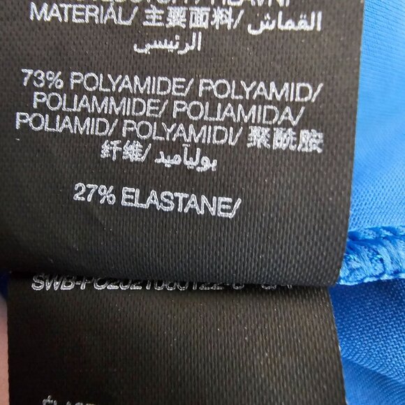 Sweaty Betty L Oxford Blue Explorer Ace Midi Tank Dress Trapeze Swing Quick Dry - Picture 8 of 8